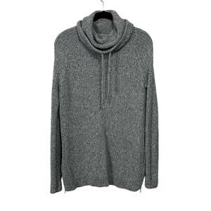 Athleta Borealis Cowl Neck Grey Sweater women’s extra small
